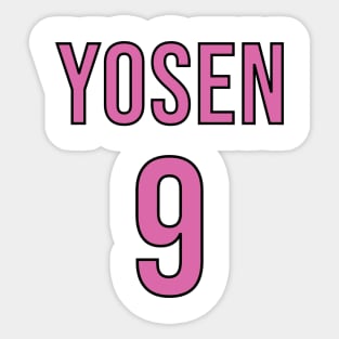 Yosen High - Atsushi Murasakibara Jersey Sticker
